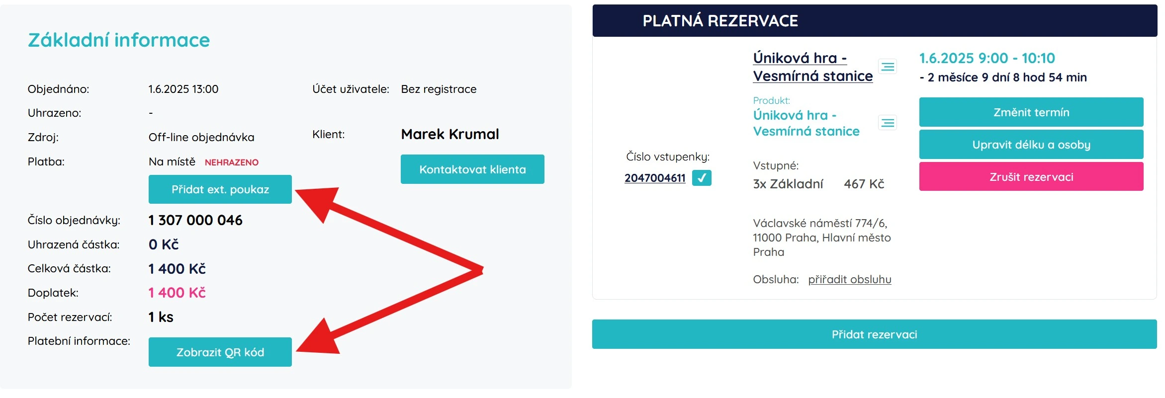 Externí poukazy